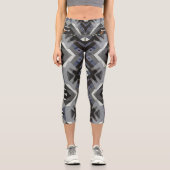 快適スタイリッシュなヨガレギンス カプリレギンス (正面)