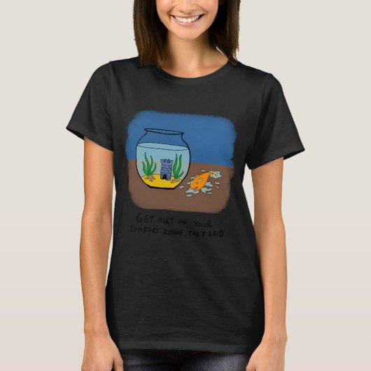 快適ゾーン Tシャツ (正面)