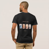 快適モード ローディング かわいい アイテム Tシャツ (裏面フル)