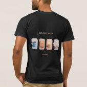 快適モード ローディング かわいい アイテム Tシャツ (裏面)