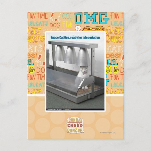 念力移動の用意して下さい ポストカード (正面)