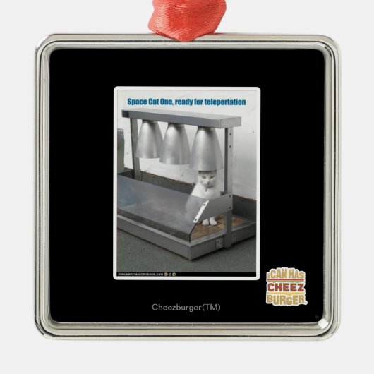 念力移動の用意して下さい メタルオーナメント (正面)