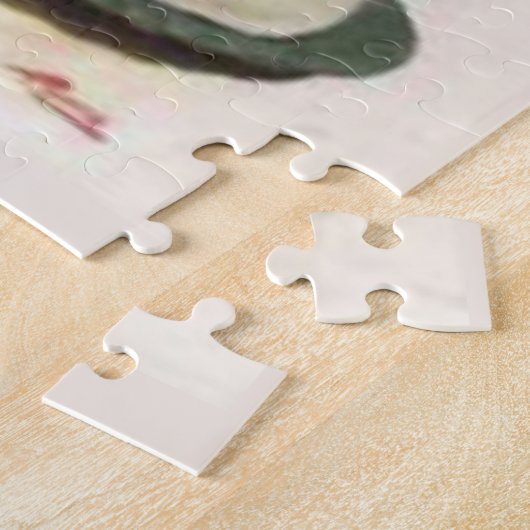 怒お母さんと台無しケーキ – ヴィンテージおもしろい ジグソーパズル (側面)