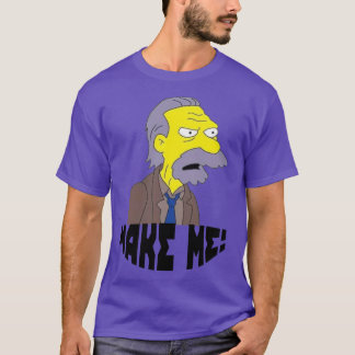 怒ったおじさん Tシャツ