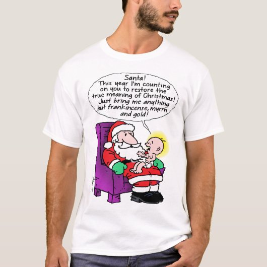 怒ったイエスのTシャツ Tシャツ (正面)