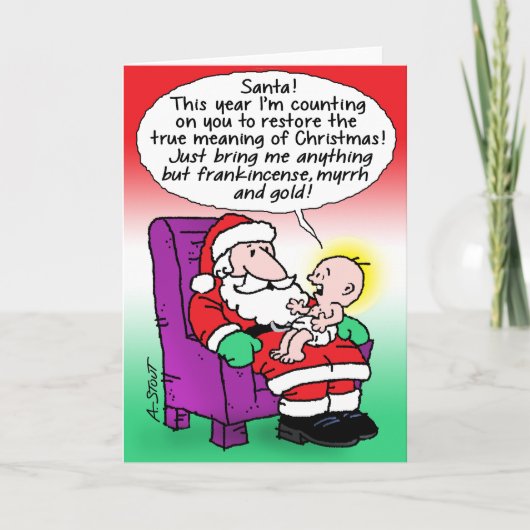 怒ったイエス –  シーズンカード (正面)