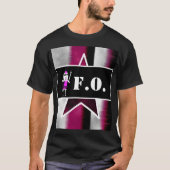 怒ったエイリアンのピンクの男の子 [ SKULLien ] Tシャツ (正面)