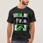 怒ったエイリアン [ ドクロエイリアン ] Tシャツ (正面)