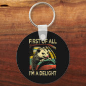 怒ったオッサムの運転が面白い名言 まず最初に私はA キーホルダー (正面)