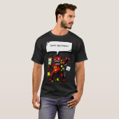 怒ったオフィスベア Tシャツ (正面フル)