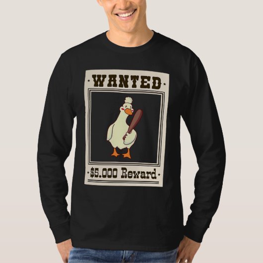 怒ったガチョウ Tシャツ (正面)