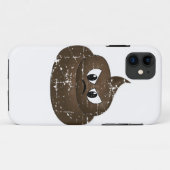 怒ったキャラクターのウンコ Case-Mate iPhoneケース (裏面(横))