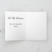 怒ったキューピッド カード (内部)