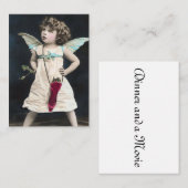 怒ったキューピッド ノートカード (正面/裏面)