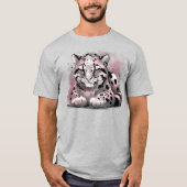 怒ったクラウドレオパード Tシャツ (正面)