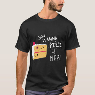 怒ったケーキの少年 Tシャツ