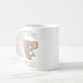 怒ったコアラのクマは「かわいい」と言うのをやめろ マグ (正面左)