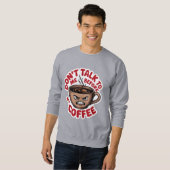 怒ったコーヒーカップ Tシャツ (正面フル)