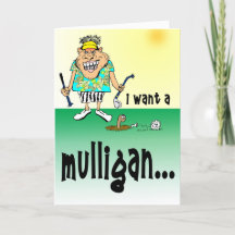 怒ったゴルファー