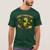 怒ったサボテン Tシャツ (正面)