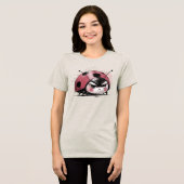 怒ったテントウムシ トライブレンドＴシャツ (正面全面)