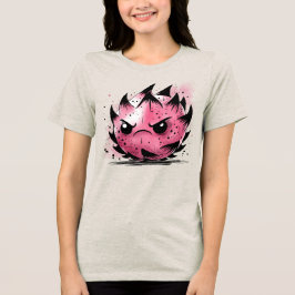 怒ったドラゴンフルーツ トライブレンドTシャツ