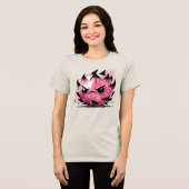 怒ったドラゴンフルーツ トライブレンドTシャツ (正面全面)