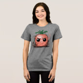 怒ったニンジン トライブレンドＴシャツ (正面全面)