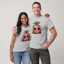 怒ったニンジン Tシャツ