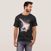 怒ったノコギリザメ Tシャツ (正面フル)