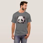 怒ったパンダ Tシャツ (正面フル)