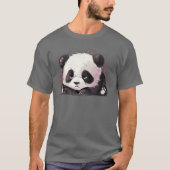 怒ったパンダ Tシャツ (正面)