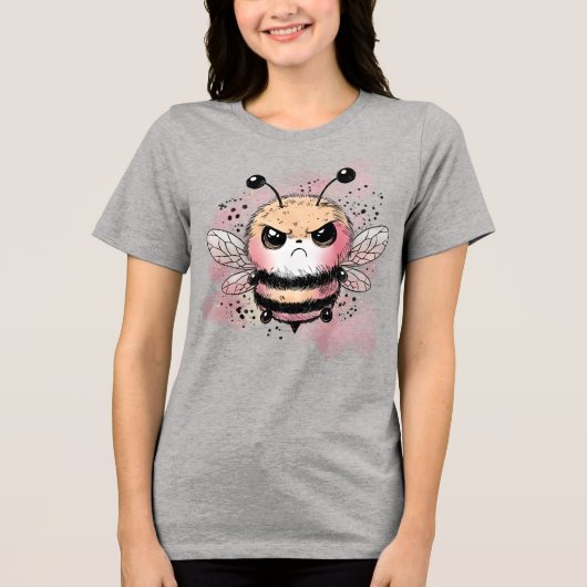 怒ったミツバチ トライブレンドＴシャツ (正面)