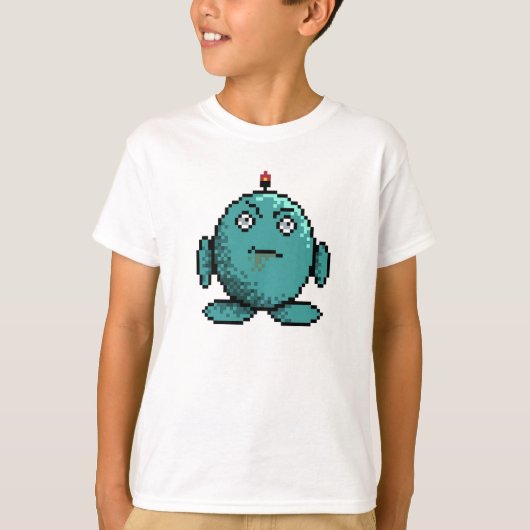 怒ったモンスター Tシャツ (正面)