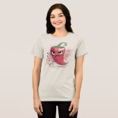 怒った唐辛子 トライブレンドＴシャツ (正面全面)