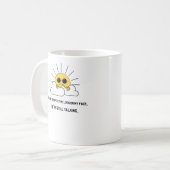 怒った太陽 コーヒーマグカップ (正面左)
