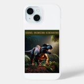 怒った恐竜 Case-Mate iPhoneケース (裏面)