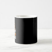 怒った犬のベクター・マスコット コーヒーマグカップ (中央)