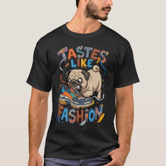 怒った犬 Tシャツ (正面)