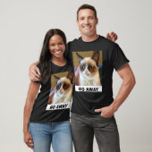 怒った猫 Tシャツ (ユニセックス)