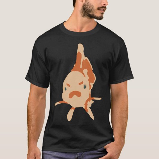 怒った金魚 Tシャツ (正面)