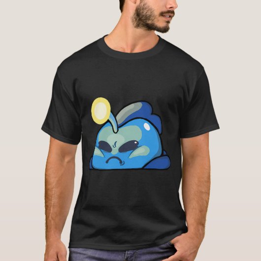 怒った釣り師 Tシャツ (正面)