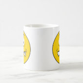 怒った顔 コーヒーマグカップ (中央)
