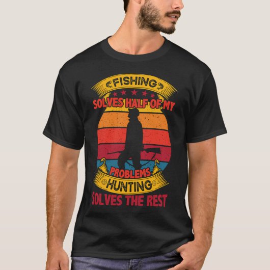 怒った魚のアンカー Tシャツ (正面)