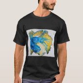 怒った魚 Tシャツ (正面)