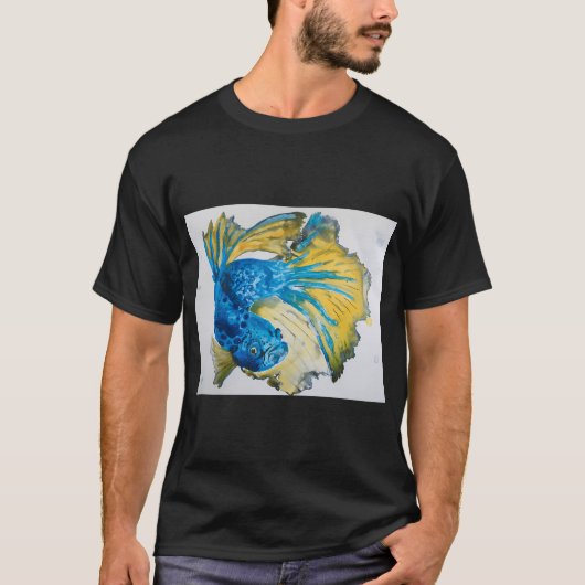 怒った魚 Tシャツ (正面)