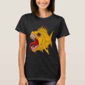 怒った魚 Tシャツ (正面)