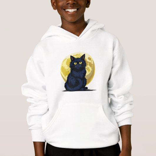 怒った黒猫 (正面)