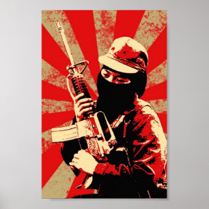 怒っているによるzapatistaのプリント ポスター