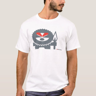 怒っているエスキモー語 Tシャツ